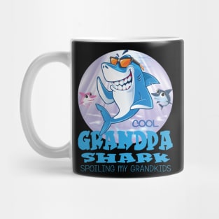 Grandpa Shark Spoiling My Kids Gifts Mug